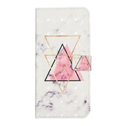 Flip Case Samsung Galaxy A02s Glitter Triangle