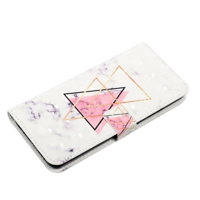 Flip Case Samsung Galaxy A02s Glitter Triangle