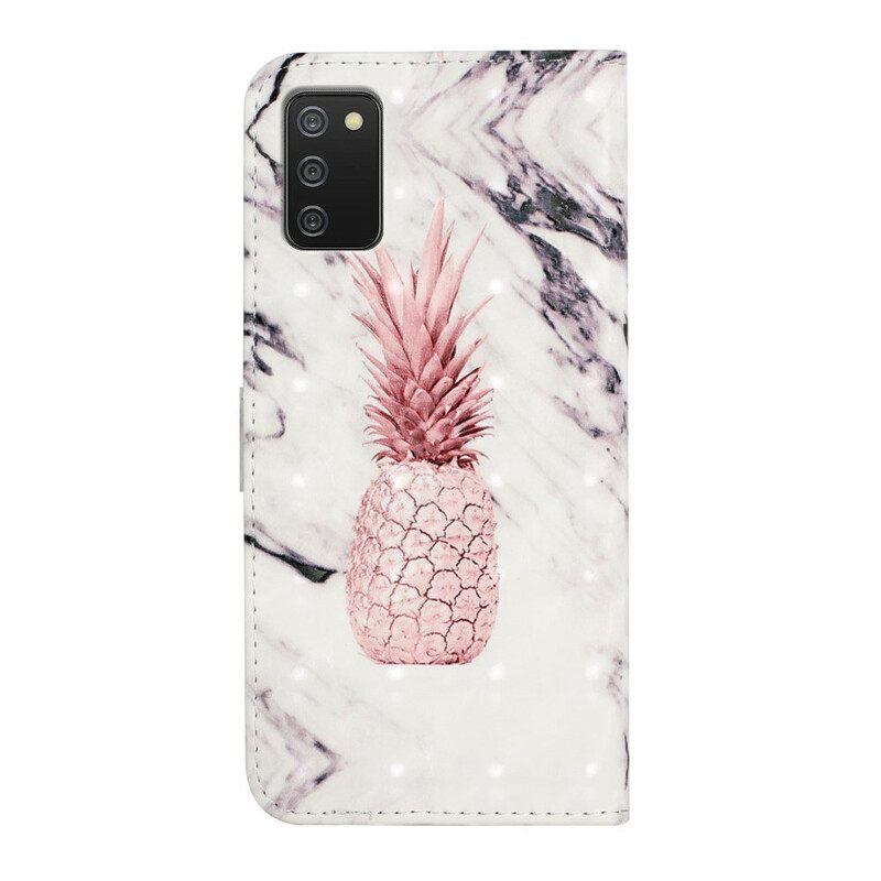 Kotelot Samsung Galaxy A02s Light Spot Ananas