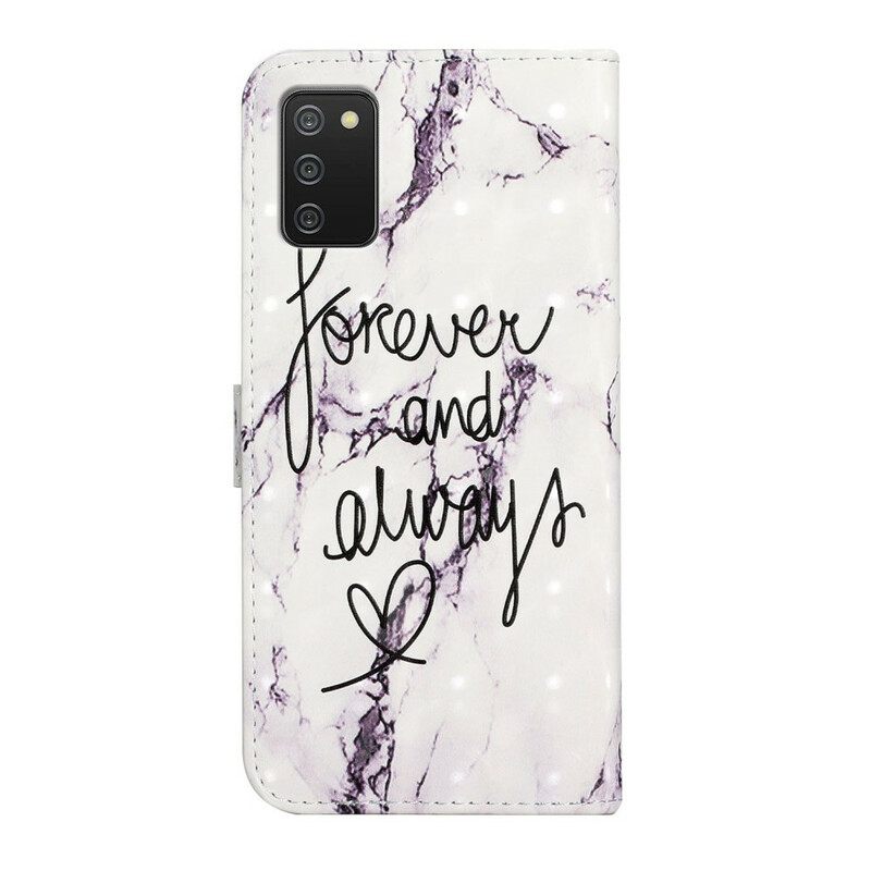 Kotelot Samsung Galaxy A02s Marble Forever & Always