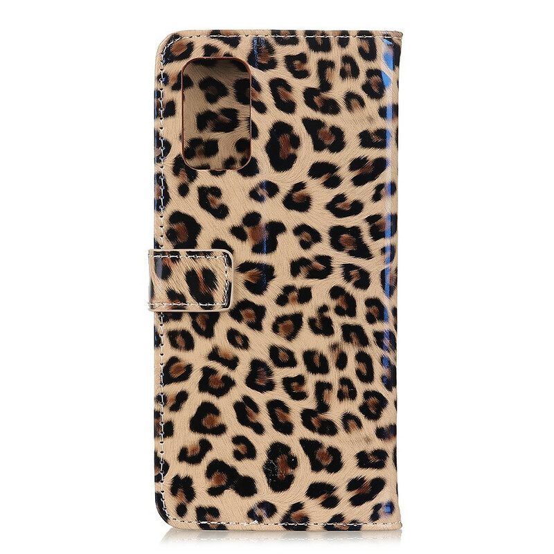 Kotelot Samsung Galaxy A02s Simple Leopard