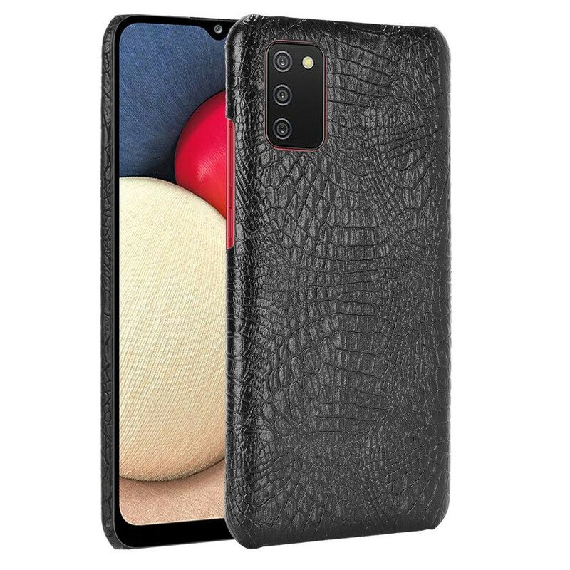 Kuori Samsung Galaxy A02s Crocodile Skin Effect