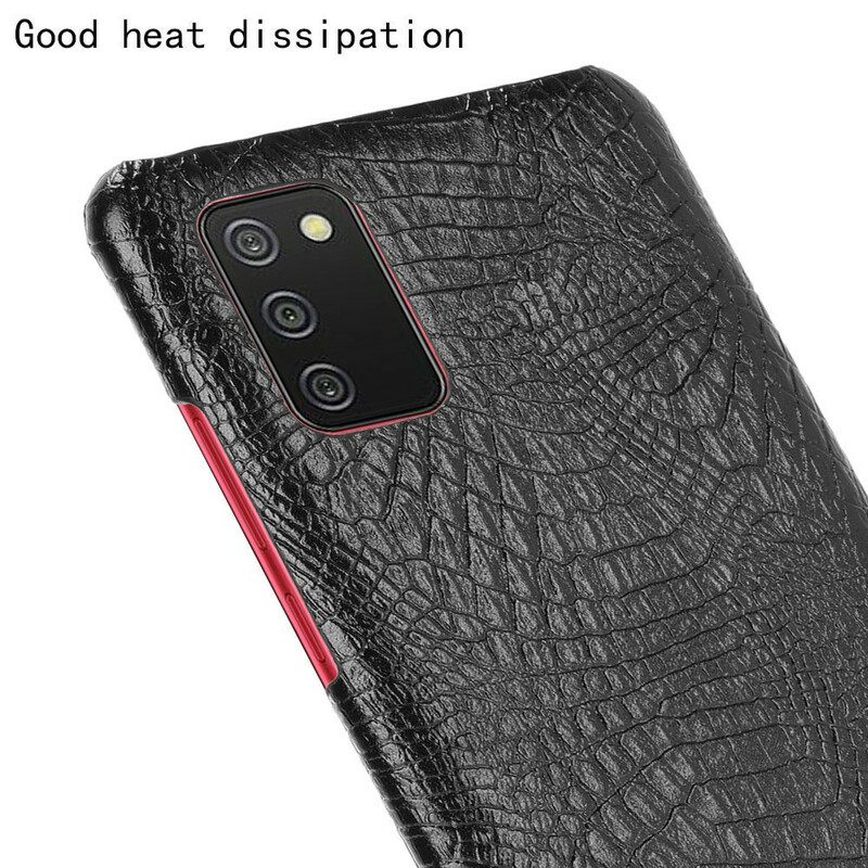 Kuori Samsung Galaxy A02s Crocodile Skin Effect