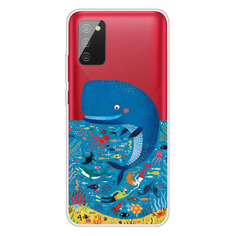 Kuori Samsung Galaxy A02s Marine World