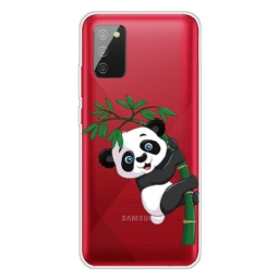 Kuori Samsung Galaxy A02s Seamless Panda On Bamboo