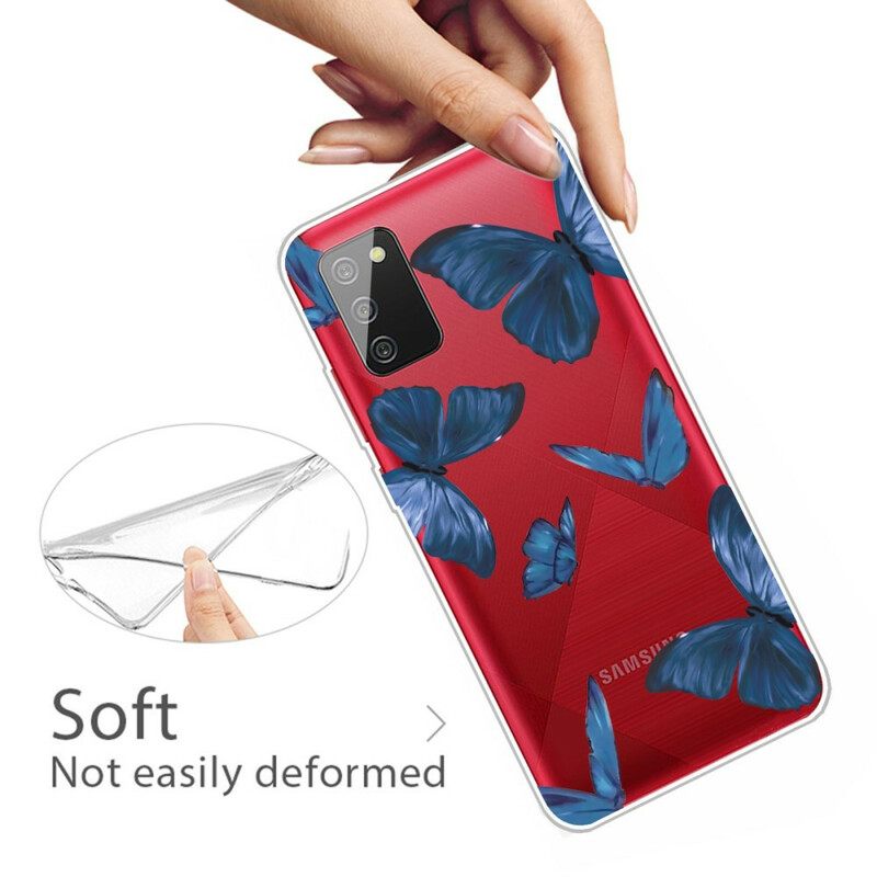 Kuori Samsung Galaxy A02s Wild Butterflies