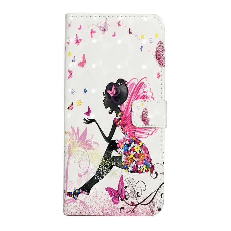 Nahkakotelo Samsung Galaxy A02s Magic Fairy