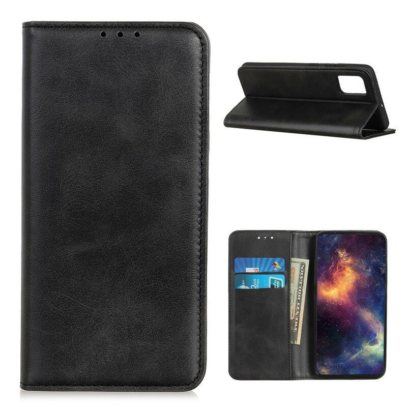 Puhelinkuoret Samsung Galaxy A02s Kotelot Flip Split Leather Elegance