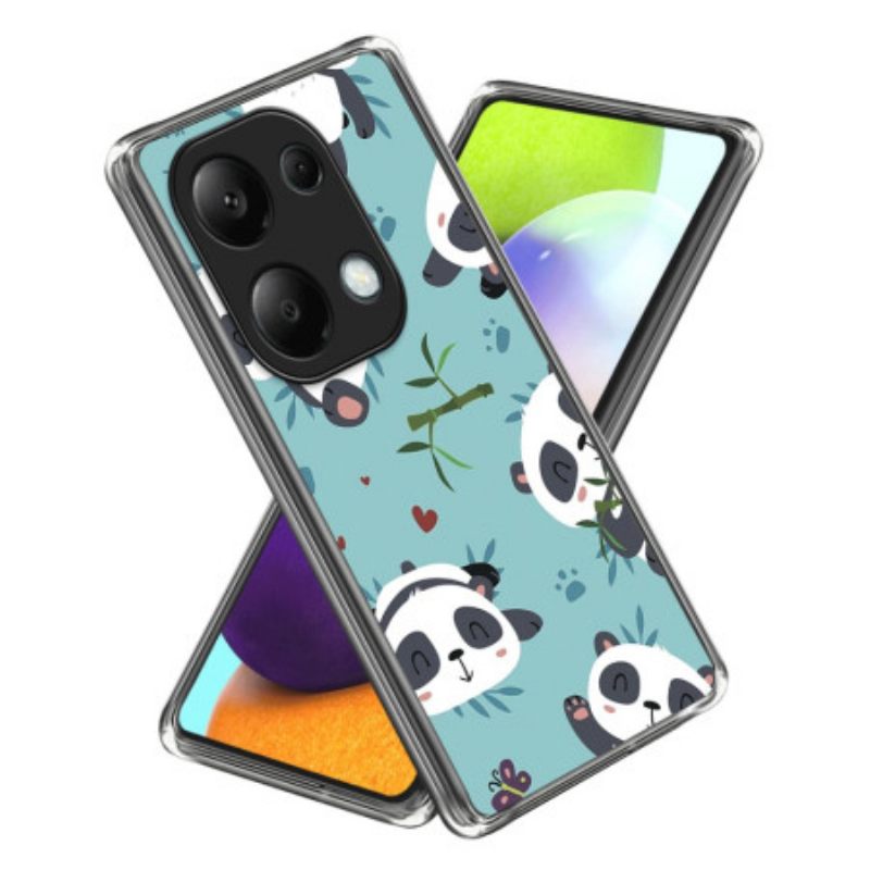 Case Xiaomi Redmi Note 13 Pro 4g Puhelinkuoret Söpöt Pandat