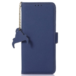 Kotelot Xiaomi Redmi Note 13 Pro 4g Litchi Leather Rfid-tekniikka Suojakuori