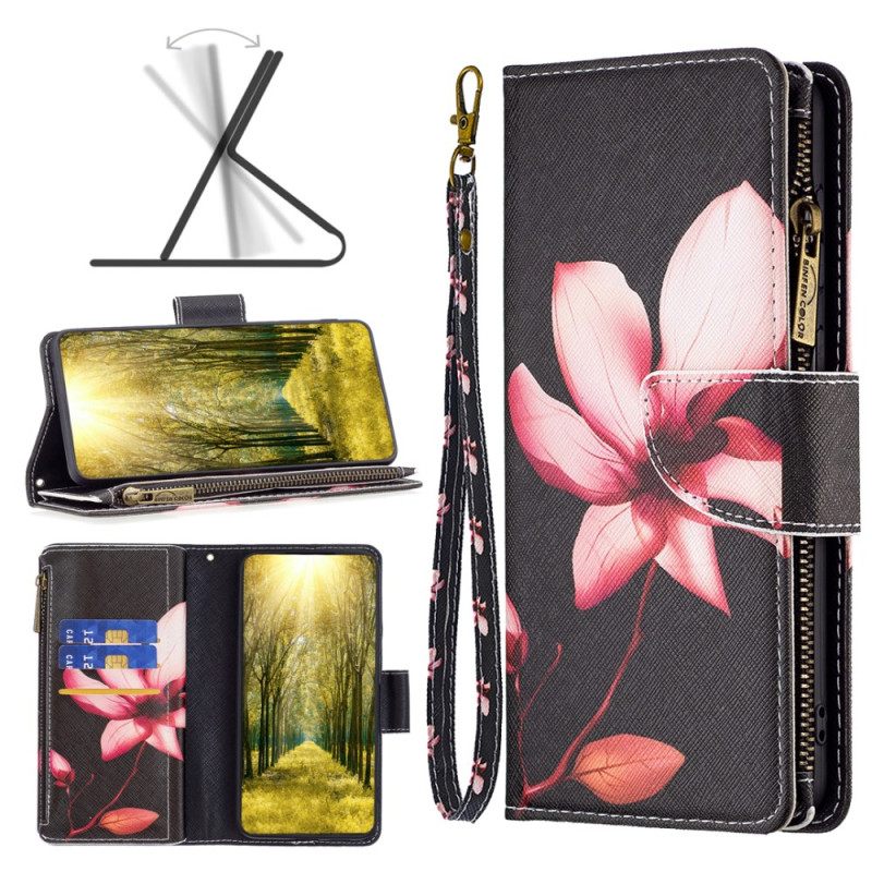 Kotelot Xiaomi Redmi Note 13 Pro 4g Lotus Strap -lompakko Suojakuori