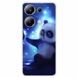 Kuori Xiaomi Redmi Note 13 Pro 4g Panda Sinisellä Pohjalla