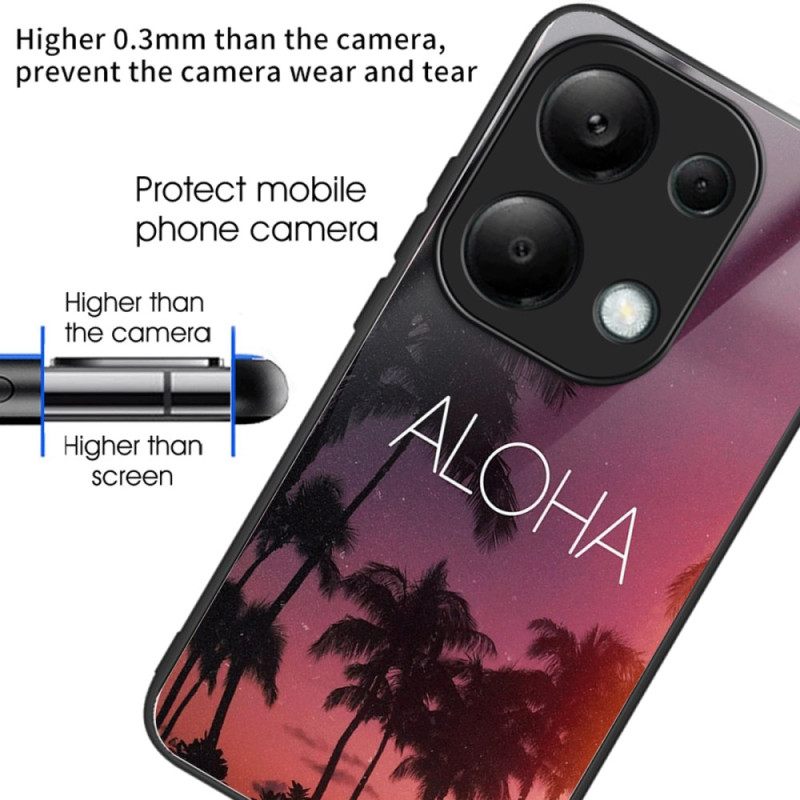 Puhelinkuoret Xiaomi Redmi Note 13 Pro 4g Aloha Tempered Glass