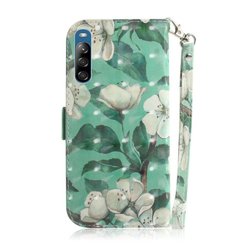 Kotelot Sony Xperia L4 Suojaketju Kuori Strap Flower Branch