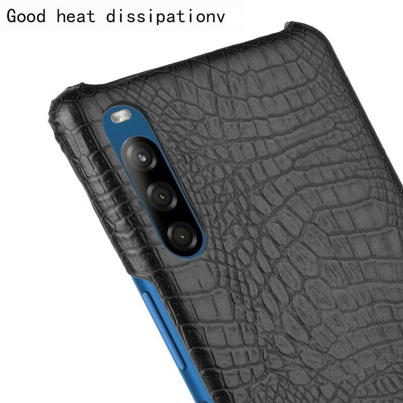 Kuori Sony Xperia L4 Crocodile Skin Effect