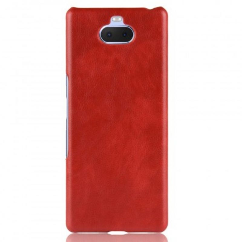 Kuori Sony Xperia 10 Litchi Performance Leather Effect