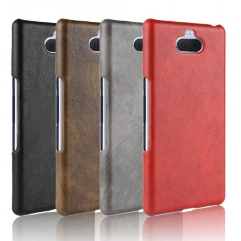 Kuori Sony Xperia 10 Litchi Performance Leather Effect