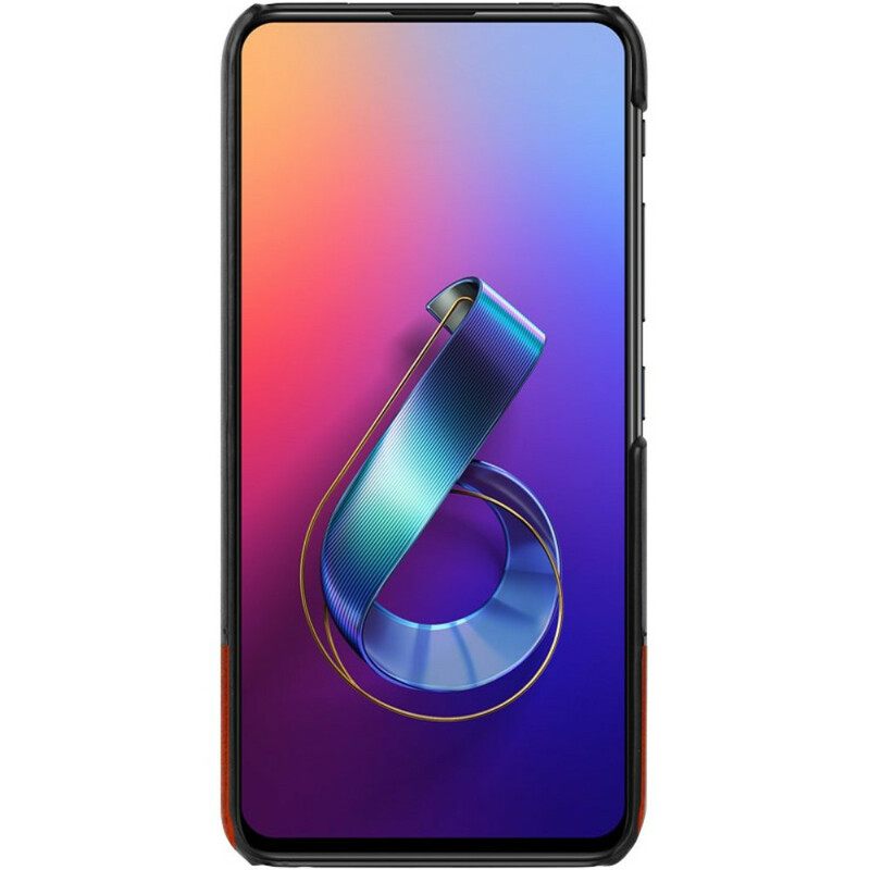 Kuori Asus ZenFone 6 Imak Ruiyi Sarjan Nahkaefekti