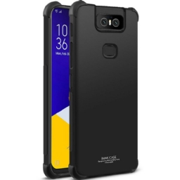 Kuori Asus ZenFone 6 Joustava Silikoni Kalvolla Imak-näytölle