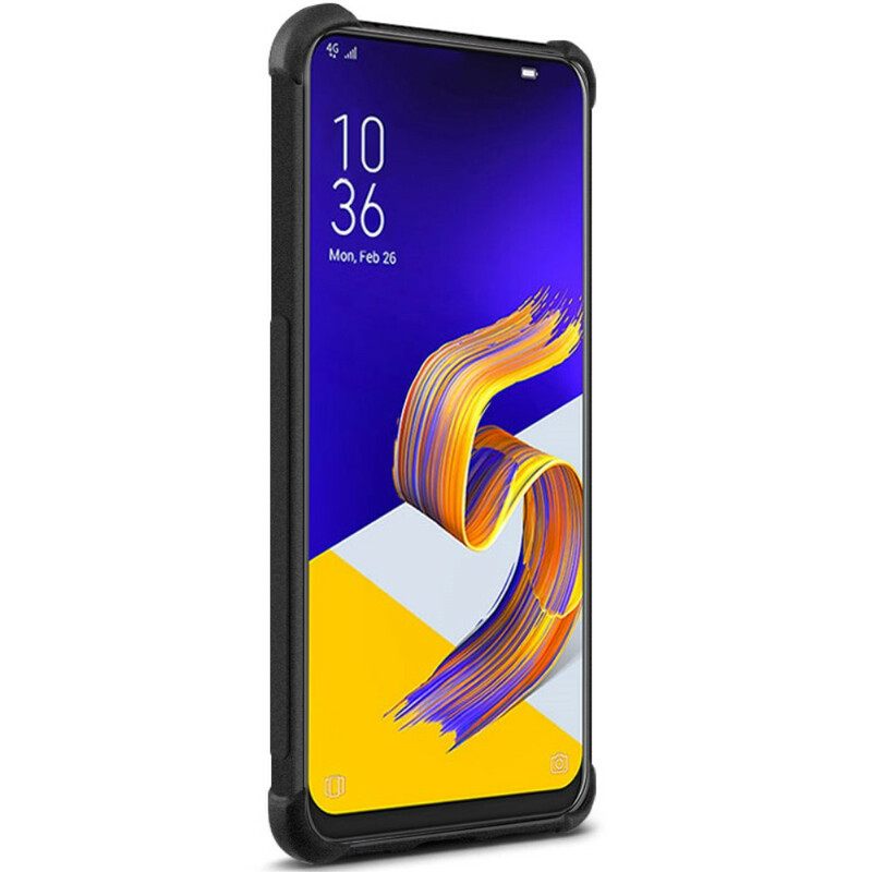 Kuori Asus ZenFone 6 Joustava Silikoni Kalvolla Imak-näytölle