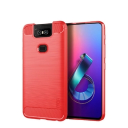 Kuori Asus ZenFone 6 Mofi Harjattu Hiilikuitu