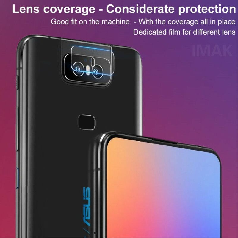 Suojaava Karkaistu Lasilinssi Asus Zenfone 6 Imak Puhelimelle