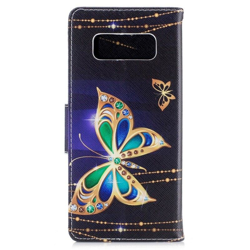 Kotelot Samsung Galaxy Note 8 Magic Butterfly