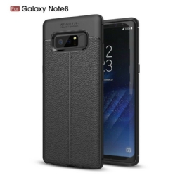 Kuori Samsung Galaxy Note 8 Double Line Litchi Leather Effect