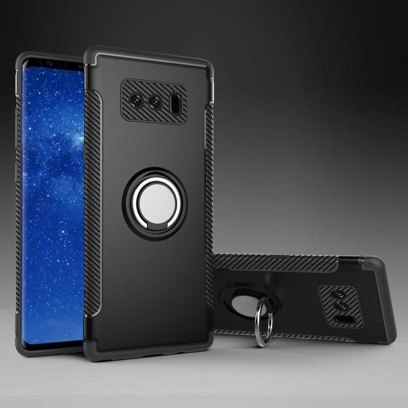 Kuori Samsung Galaxy Note 8 Hybridimuotoilu Renkaalla