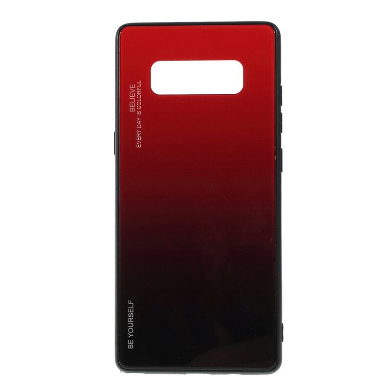 Kuori Samsung Galaxy Note 8 Tempered Glass Ole Oma Itsesi