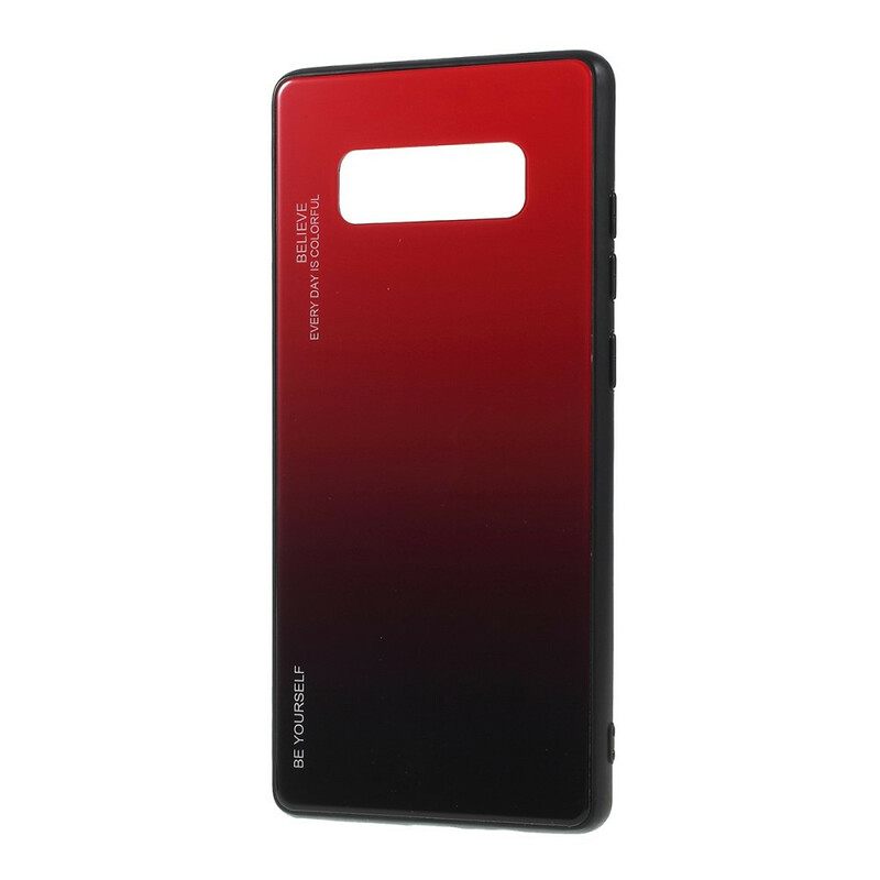 Kuori Samsung Galaxy Note 8 Tempered Glass Ole Oma Itsesi