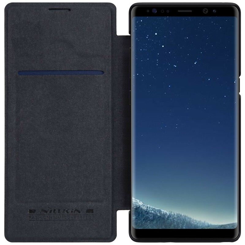 Puhelinkuoret Samsung Galaxy Note 8 Kotelot Flip Nillkin Qin Sarja