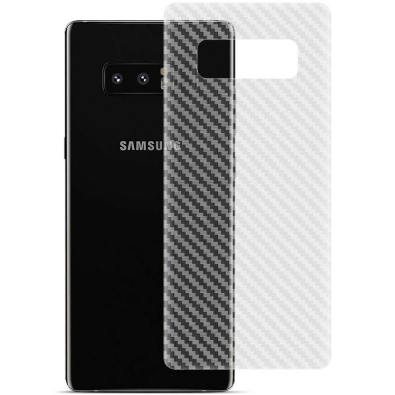 Selkäsuojakalvo Samsung Galaxy Note 8 Carbon Style Imak Puhelimelle