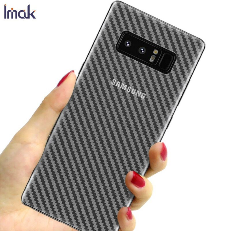 Selkäsuojakalvo Samsung Galaxy Note 8 Carbon Style Imak Puhelimelle