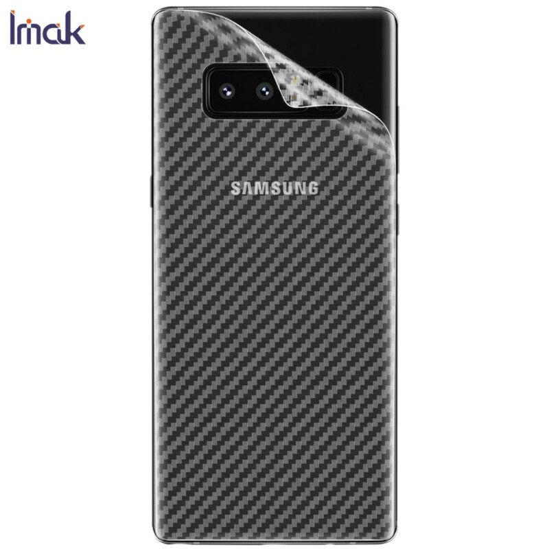 Selkäsuojakalvo Samsung Galaxy Note 8 Carbon Style Imak Puhelimelle