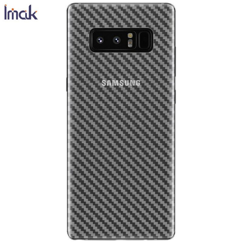 Selkäsuojakalvo Samsung Galaxy Note 8 Carbon Style Imak Puhelimelle