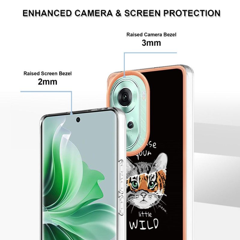 Case Oppo Reno 11 5g Puhelinkuoret Kissa Ja Tiikeri