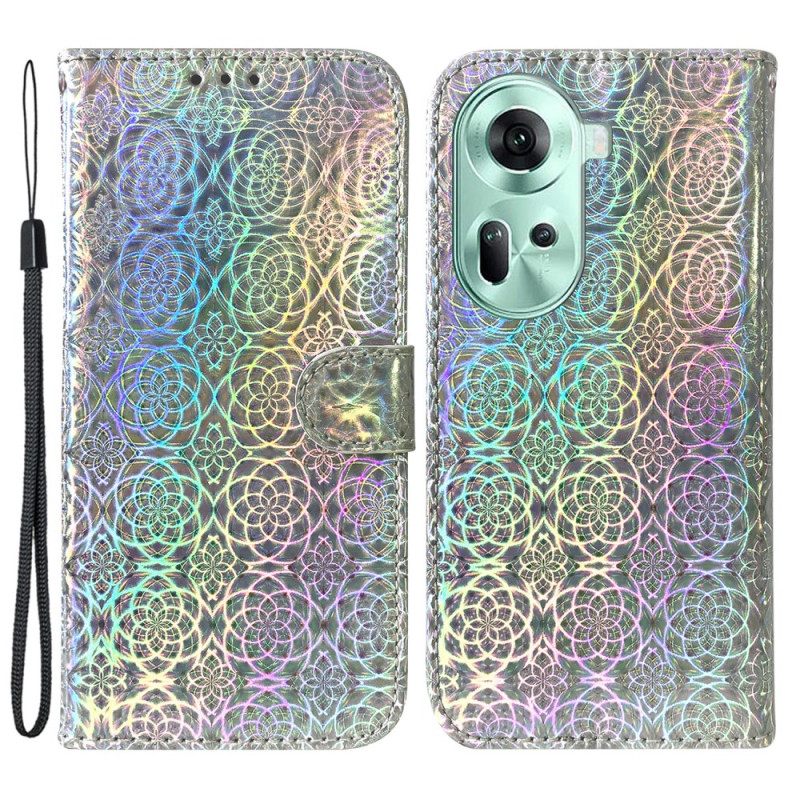 Kotelot Oppo Reno 11 5g Strappy Disco -tyyli