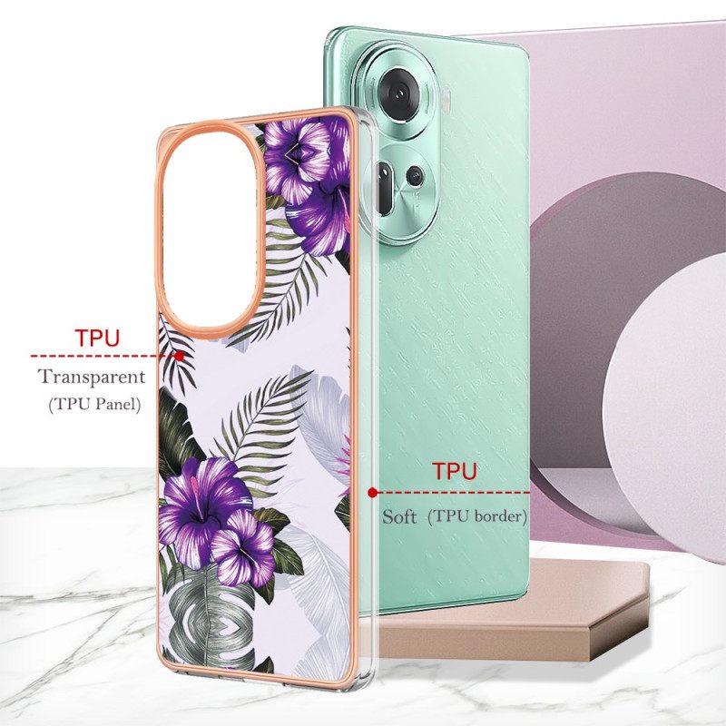 Kuori Oppo Reno 11 5g Marmorimuunnelma Suojakuori