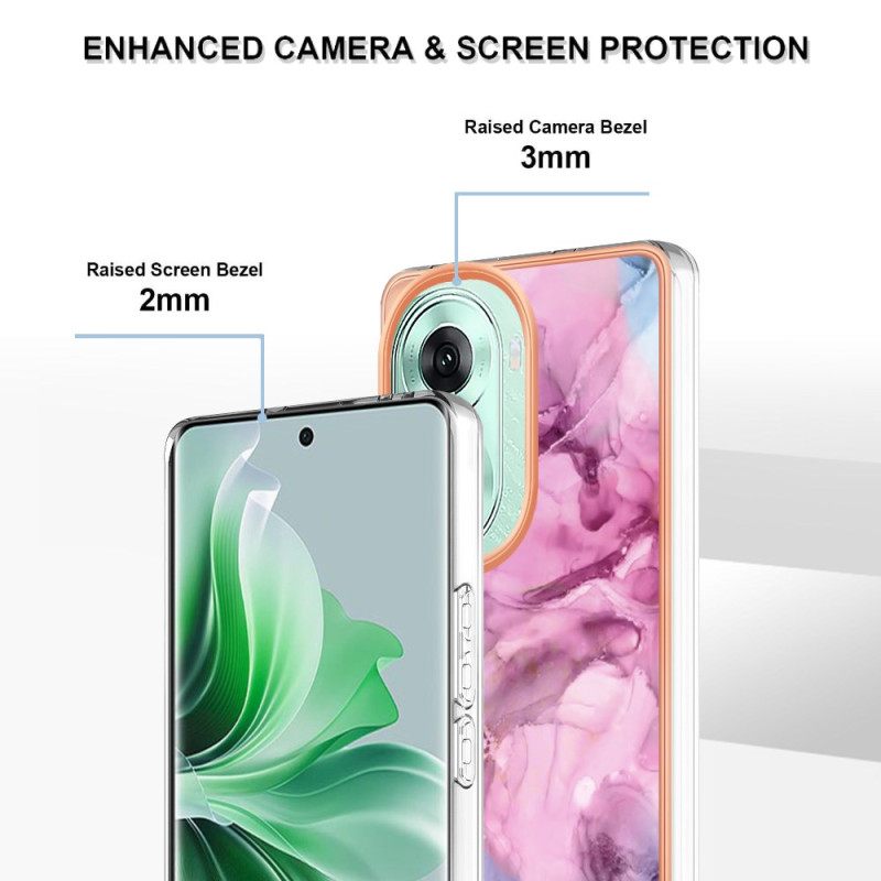 Kuori Oppo Reno 11 5g Marmorityyli