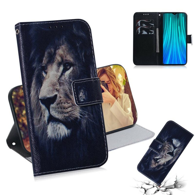 Kotelot Xiaomi Redmi Note 8 Pro Dreaming Lion