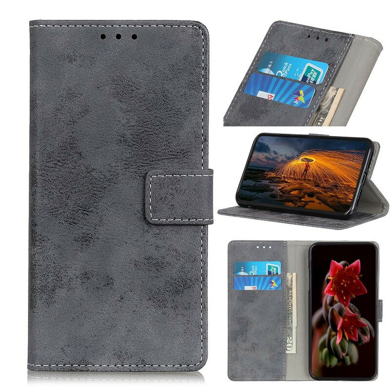 Kotelot Xiaomi Redmi Note 8 Pro Faux Leather Vintage