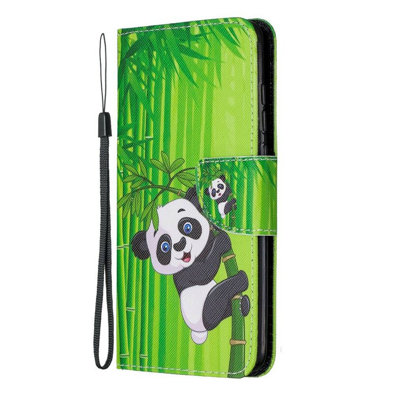 Kotelot Xiaomi Redmi Note 8 Pro Panda Ja Bamboo