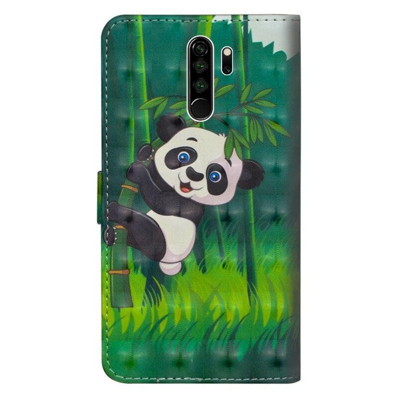 Kotelot Xiaomi Redmi Note 8 Pro Panda Ja Bamboo