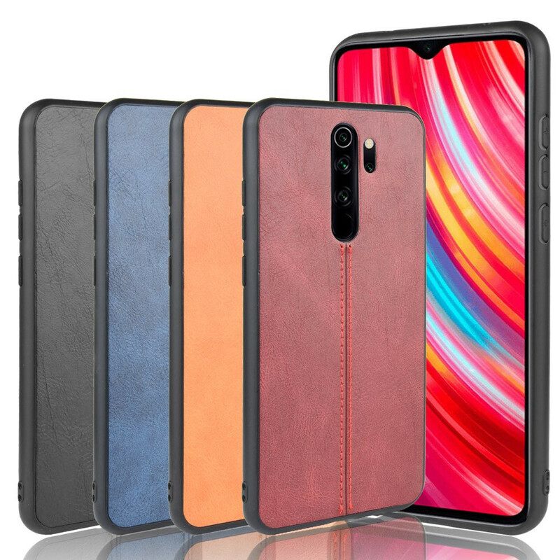 Kuori Xiaomi Redmi Note 8 Pro Couture Nahkaefekti