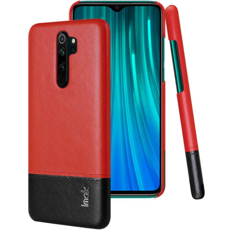 Kuori Xiaomi Redmi Note 8 Pro Imak Ruiyi Sarjan Nahkaefekti