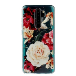 Kuori Xiaomi Redmi Note 8 Pro Transparente Upeita Kukkakimppuja