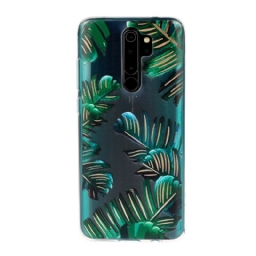 Kuori Xiaomi Redmi Note 8 Pro Vihreät Lehdet