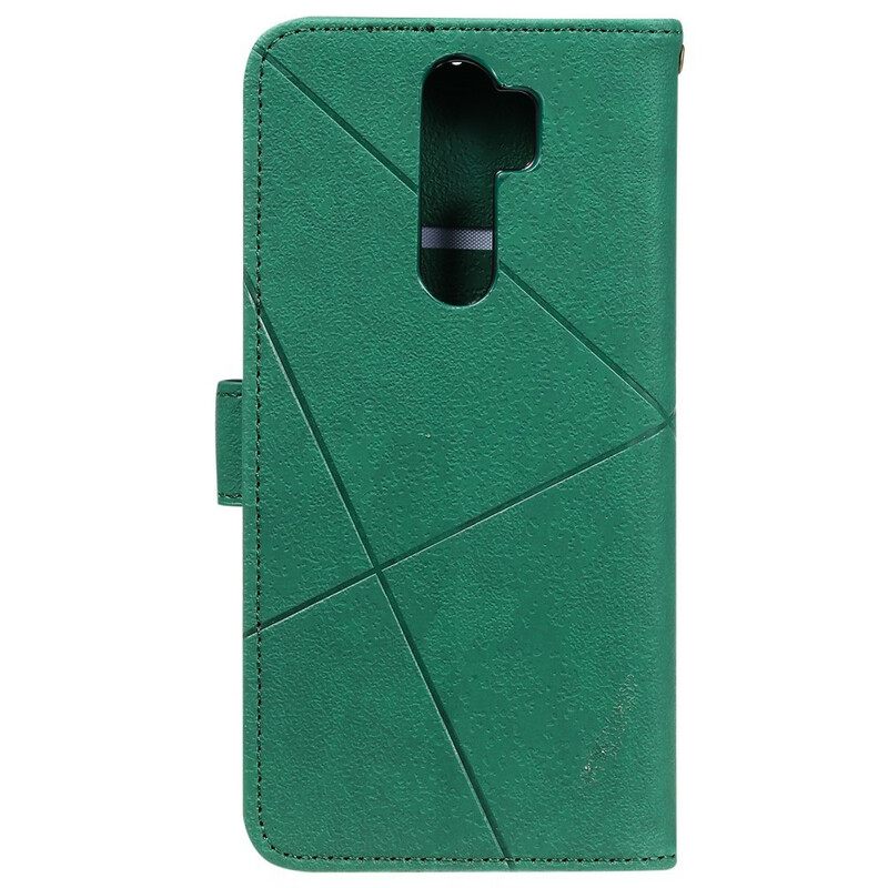 Nahkakotelo Xiaomi Redmi Note 8 Pro Faux Leather Timantit