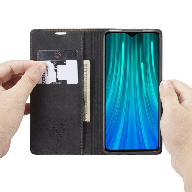 Puhelinkuoret Xiaomi Redmi Note 8 Pro Kotelot Flip Caseme Keinonahka